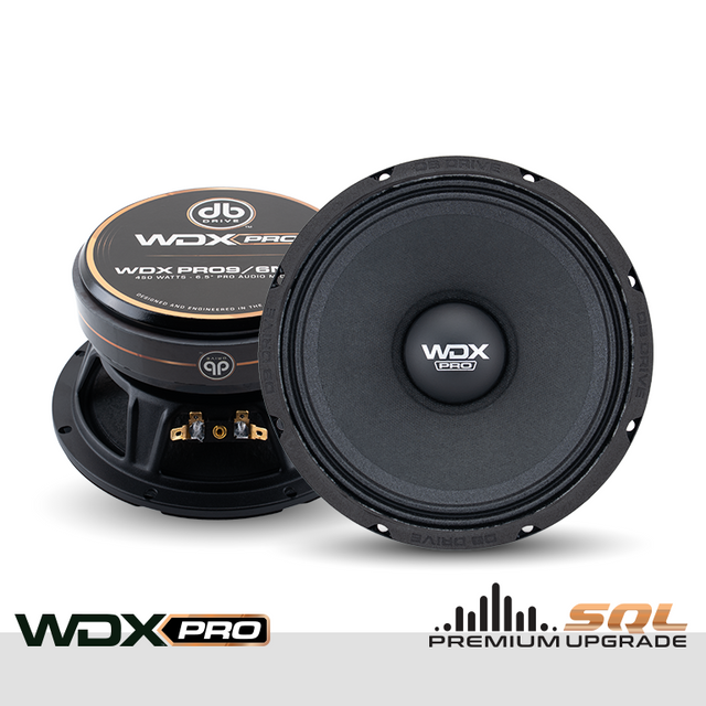 dB Drive WDXPRO9/6NC.4 — vista frontal y posterior