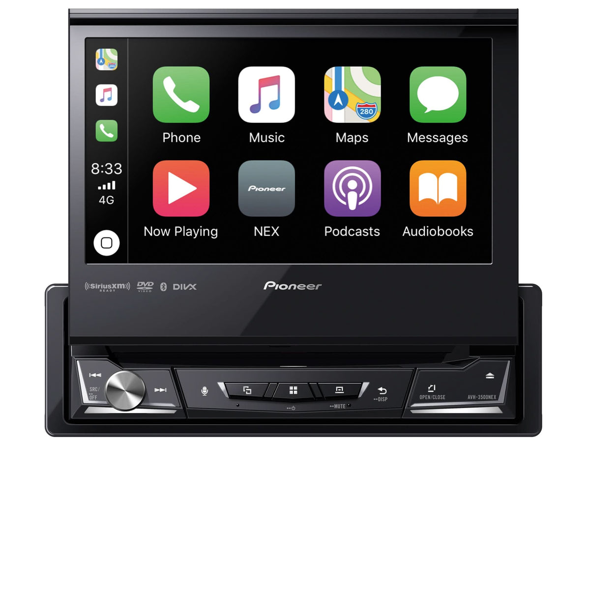 Pantalla Pioneer AVH-3500NEX Autoestéreo con DVD y Apple CarPlay - AVH-3500NEX - imagen oficial 1