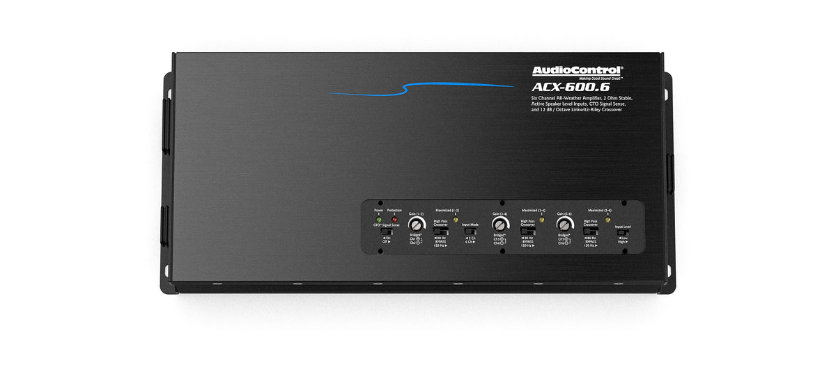 AudioControl ACX600.6 amplificador 6 canales resistente al agua IPX6 - ACX600.6 - imagen producto 4
