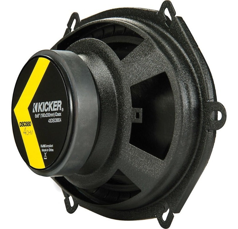 Bocinas Kicker 6x8 5x7 pulgadas 43DSC6804 + Toallitas Gratis