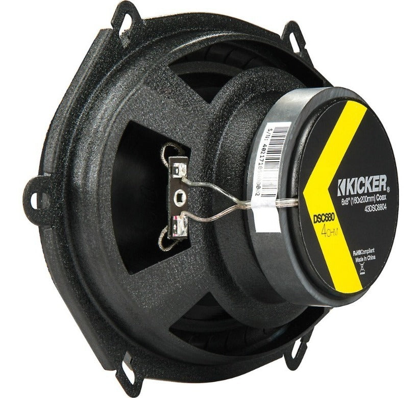 Bocinas Kicker 6x8 5x7 pulgadas 43DSC6804 + Toallitas Gratis