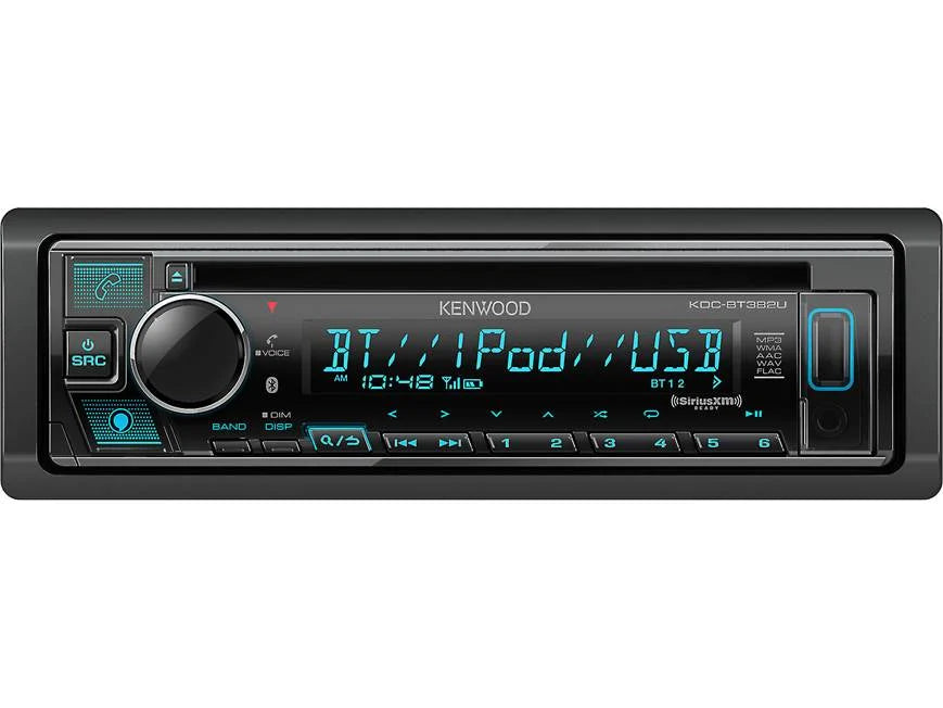 Kenwood KDC-BT382U Autoestéreo CD-Receiver con Bluetooth - KDC-BT382U - imagen producto 1