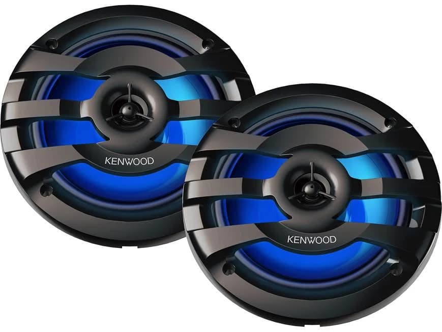 Bocinas Kenwood KFC-1673MRBL 6-1/2" 2 vías marinas con iluminación - KFC-1673MRBL - imagen producto 6