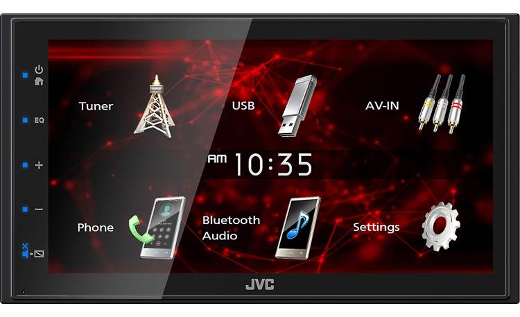 JVC KW-M180BT Autoestéreo 6.8″ Táctil | Bluetooth, Apple CarPlay y Android Auto