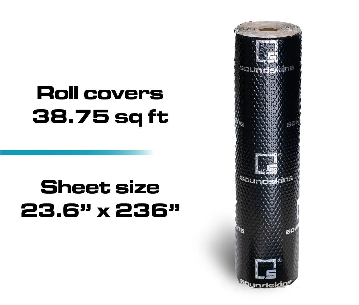 INSONORIZANTE SOUNDSKINS CLASSIC BULK  SSCLASSIC-BLACK