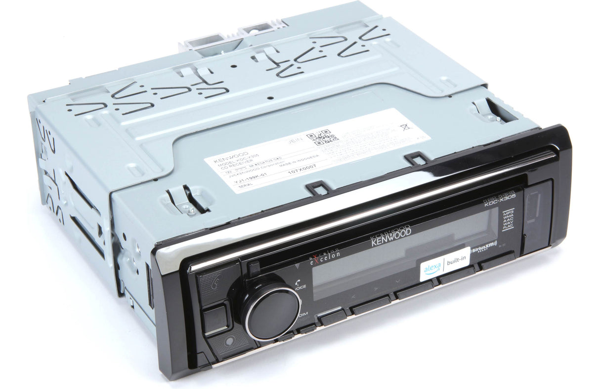 Autoestéreo Kenwood KDC-X305 | Conectividad Bluetooth y Sonido de Alta Calidad