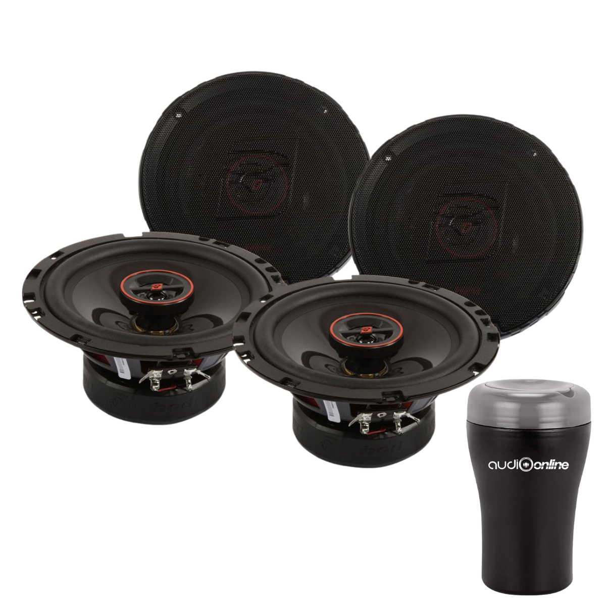 Paquete Cerwin Vega - 4 Bocinas H7652 de 6.5″ para automovil