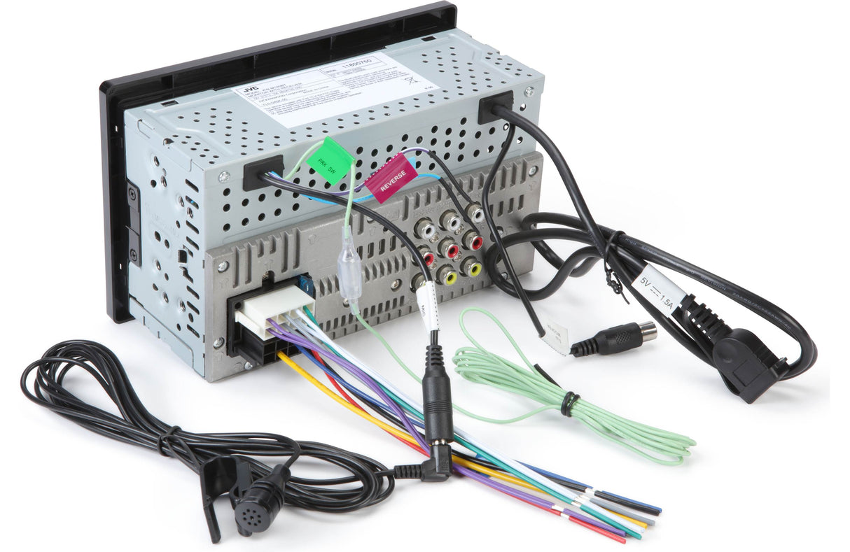 JVC KW-M180BT Autoestéreo 6.8″ Táctil | Bluetooth, Apple CarPlay y Android Auto