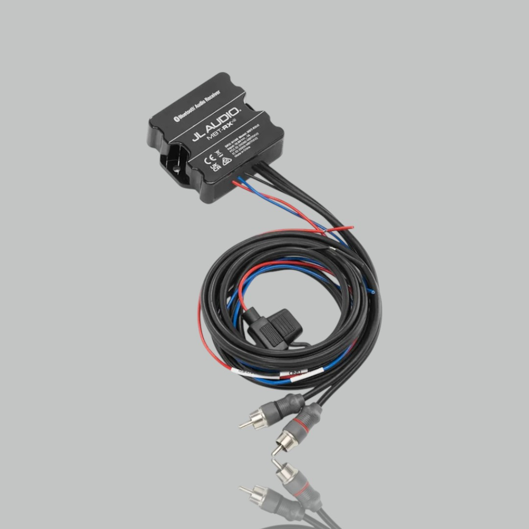 Receptor Bluetooth JL Audio MBT-RXV2 para Audio de Alta Calidad en Vehículos