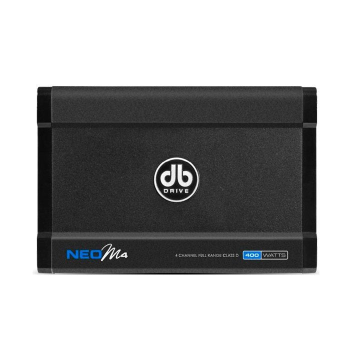 dB Drive NEO-M4 — amplificador marino Clase D de 4 canales