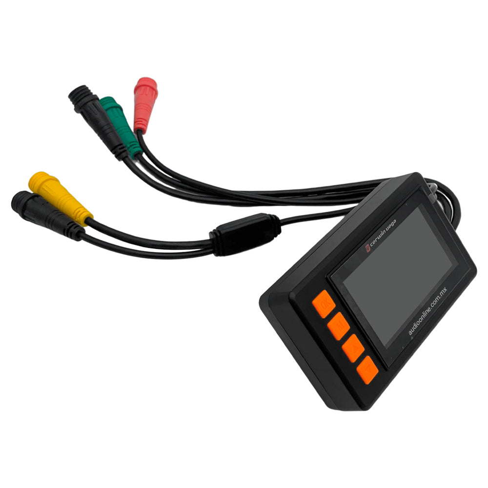 Cámara DVR Cerwin Vega C480 – 1080p Dual, Pantalla 2.7″