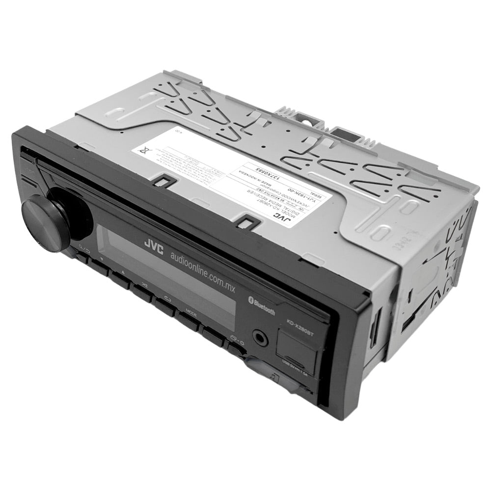 Autoestereo 1 Din Jvc Kd-x280bt Bluetooth Usb Aux Sin Cd