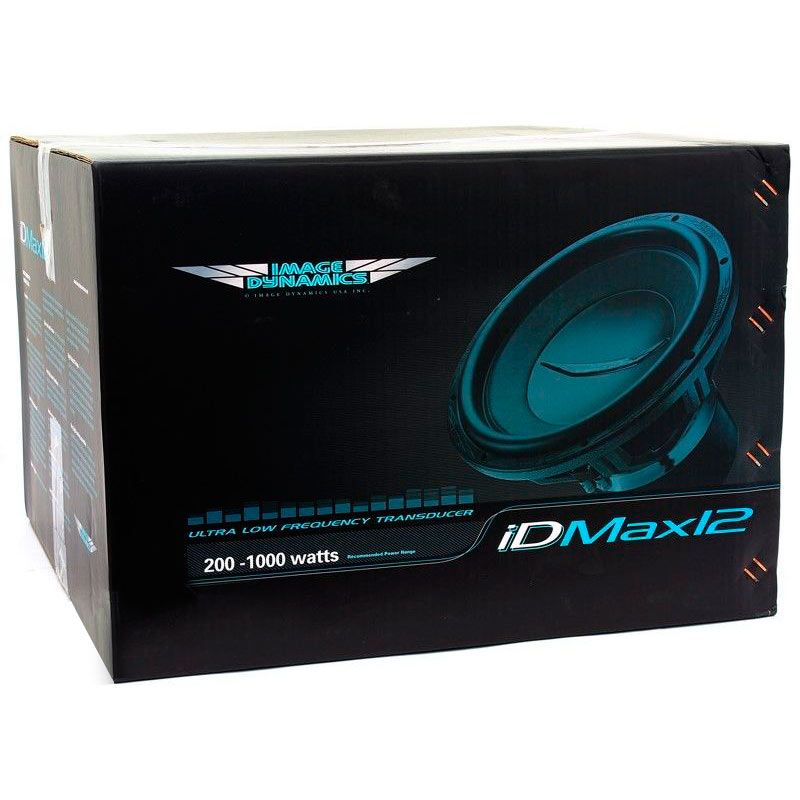 Image Dynamics IDMAX12D4 V4 | Subwoofer 12 pulgadas, 500 W RMS recomendados, DVC 4 ohms