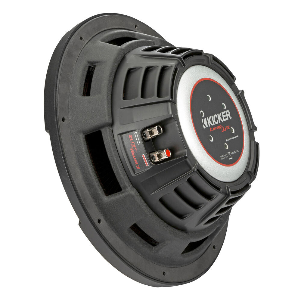 Kicker 48CWRT122 | Subwoofer 12 pulgadas, 500 W RMS, 2 ohms DVC
