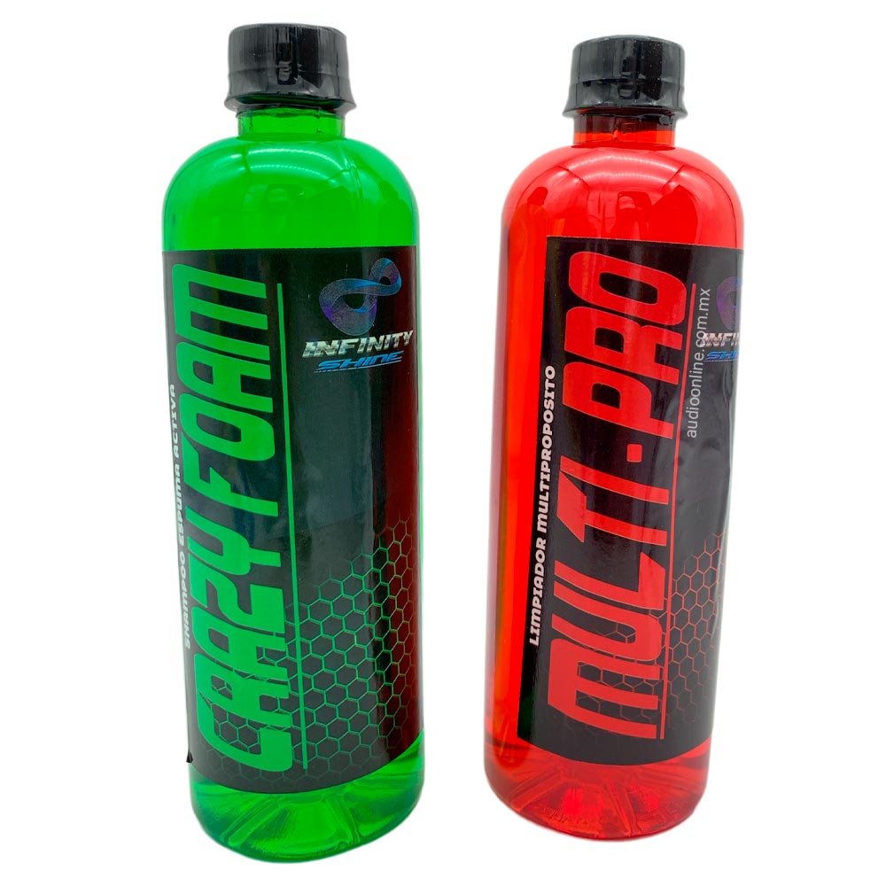 Kit Shampoo Detallado Automotriz 22pz Infinity