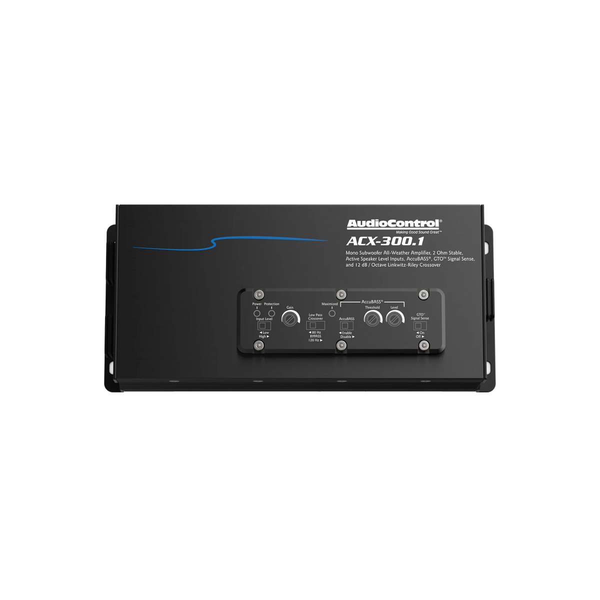 Amplificador AudioControl ACX-300.1 monoblock resistente al clima, 300W RMS - ACX-300 - imagen producto 2