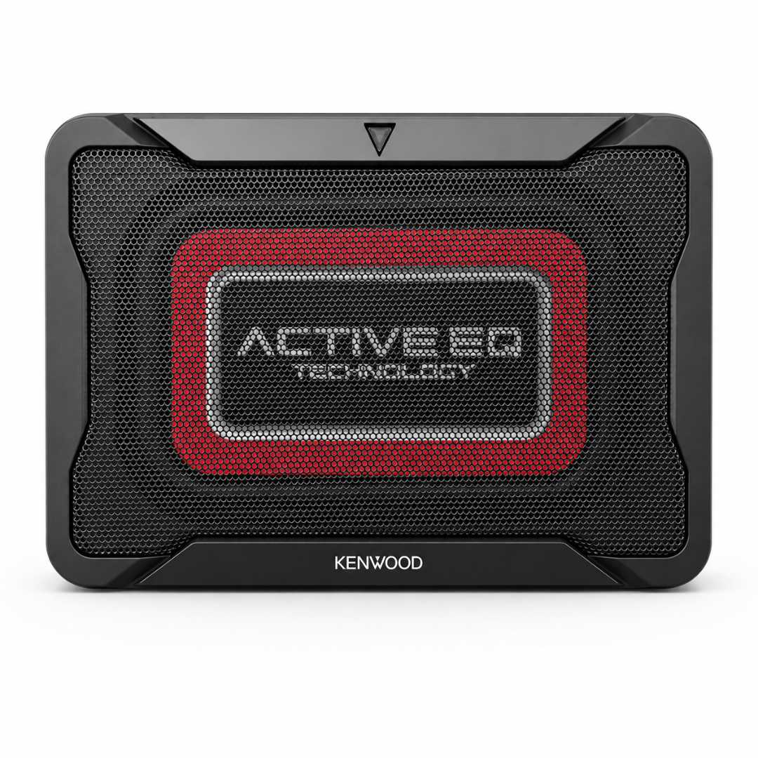 KENWOOD KSC-PSW7EQ Subwoofer Amplificado Compacto de 8" 160W