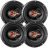 Paquete 2 Pares de Bocinas Quantum QS65 6.5” | Sonido Balanceado y Potente