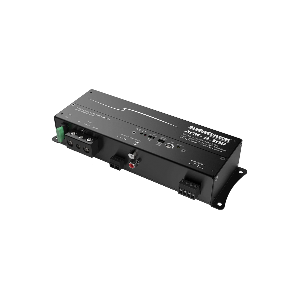 AudioControl ACM-2.300 Amplificador 2 Canales Micro 300W RMS - ACM-2 - imagen producto 2