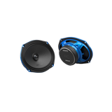 AudioControl PNW-69 — par, vistas frontal y posterior con modelo PNW-69