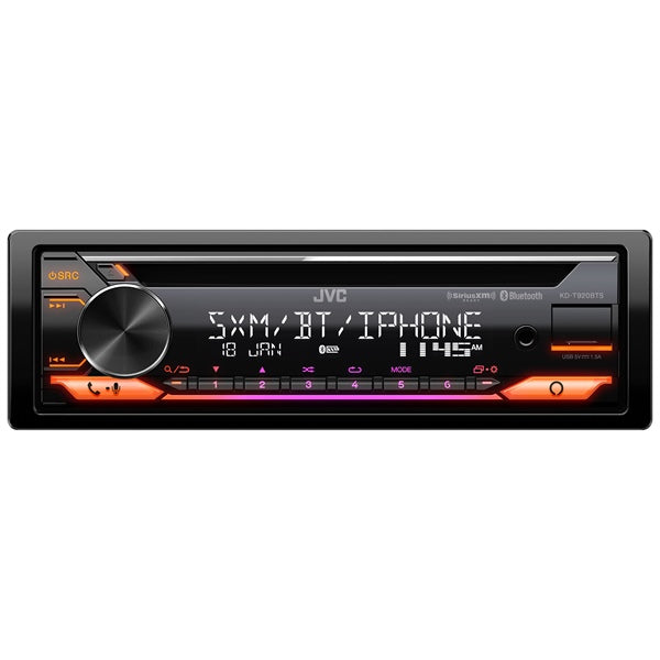 JVC KD-T920BTS autoestéreo CD Bluetooth USB 1 DIN — KD-T920BTS — imagen exacta verificada