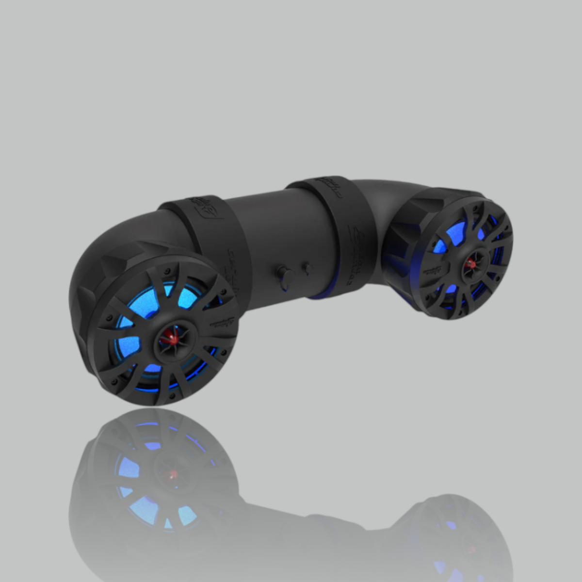 Bocina Amplificada Para Moto Cerwin Vega RGB LED UTV65LED Con Regalo