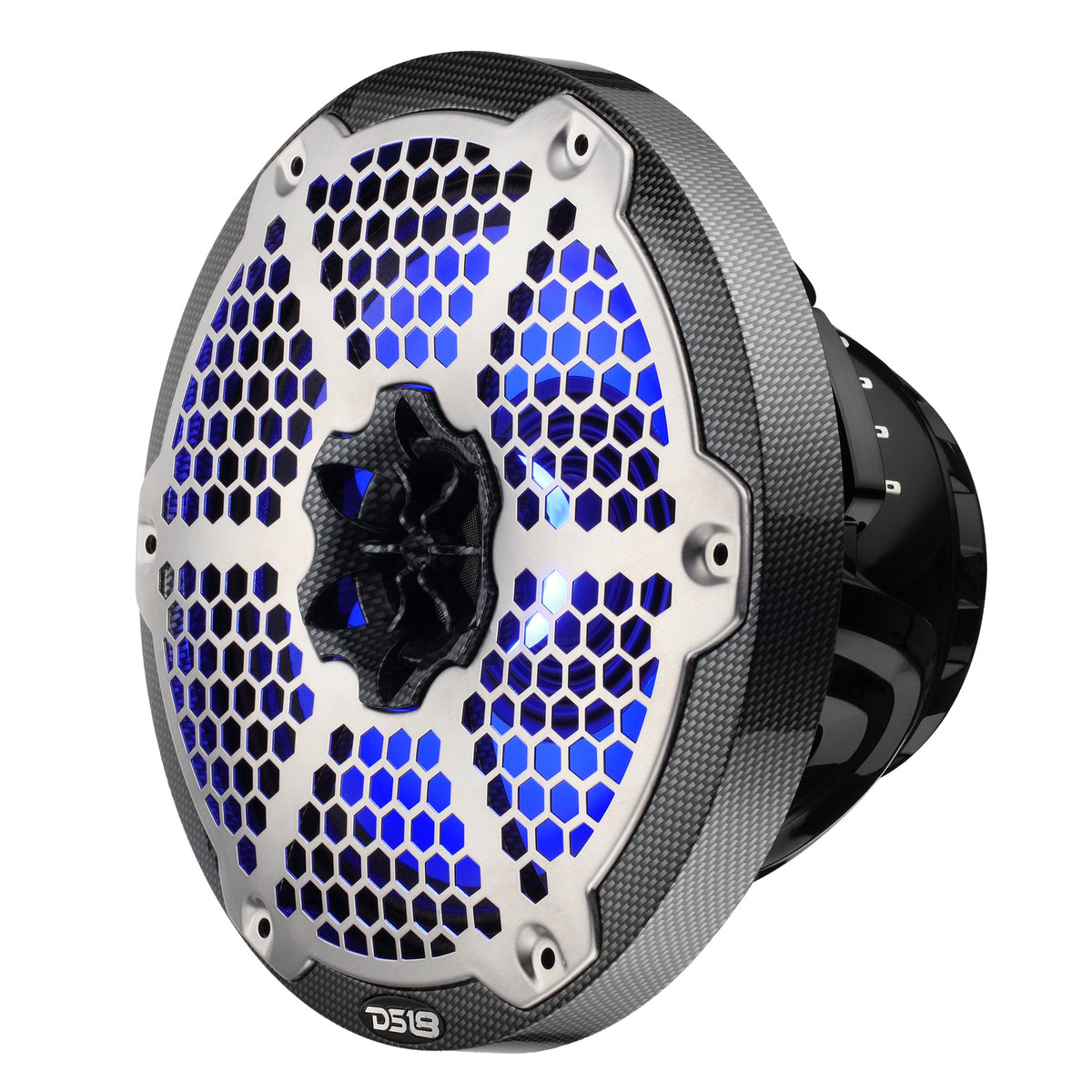 DS18 CF-8MD bocinas marinas 8 pulgadas 2 vías IP65 RGB fibra de carbono - CF-8MD - imagen producto 6