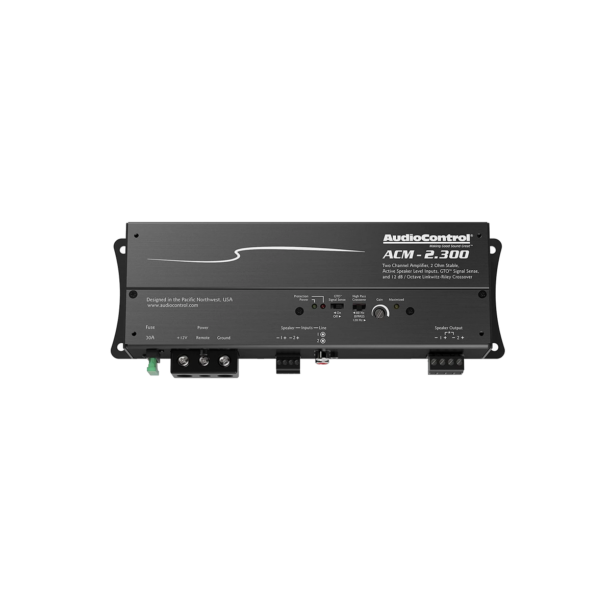 AudioControl ACM-2.300 Amplificador 2 Canales Micro 300W RMS - ACM-2 - imagen producto 6