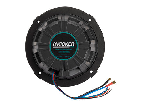 Kicker KM614FL Bocinas coaxiales marinas 6.5” 4 ohms RGB - KM614FL - imagen oficial 3