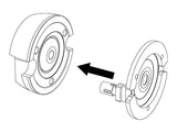 Kicker ST3TRK diafragma de reemplazo para tweeter ST3TW 1 pulgada - ST3TRK - imagen oficial 4