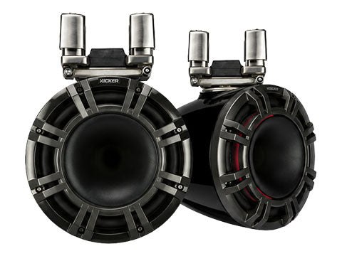 Kicker KMTC94 Bocinas de Torre Marinas 9" 4 Ohms con LED Carbón - KMTC94 - imagen oficial 1