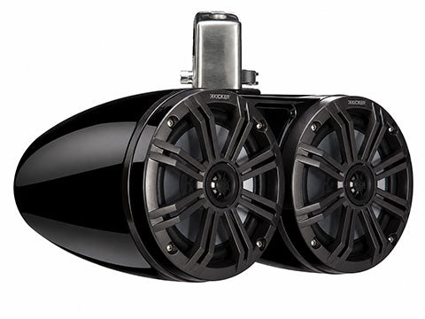 Kicker KMTDC65 sistema de bocinas coaxiales para torre marinas 6.5 pulgadas con LED - KMTDC65 - imagen oficial 4