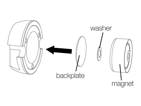Kicker ST3TRK diafragma de reemplazo para tweeter ST3TW 1 pulgada - ST3TRK - imagen oficial 3