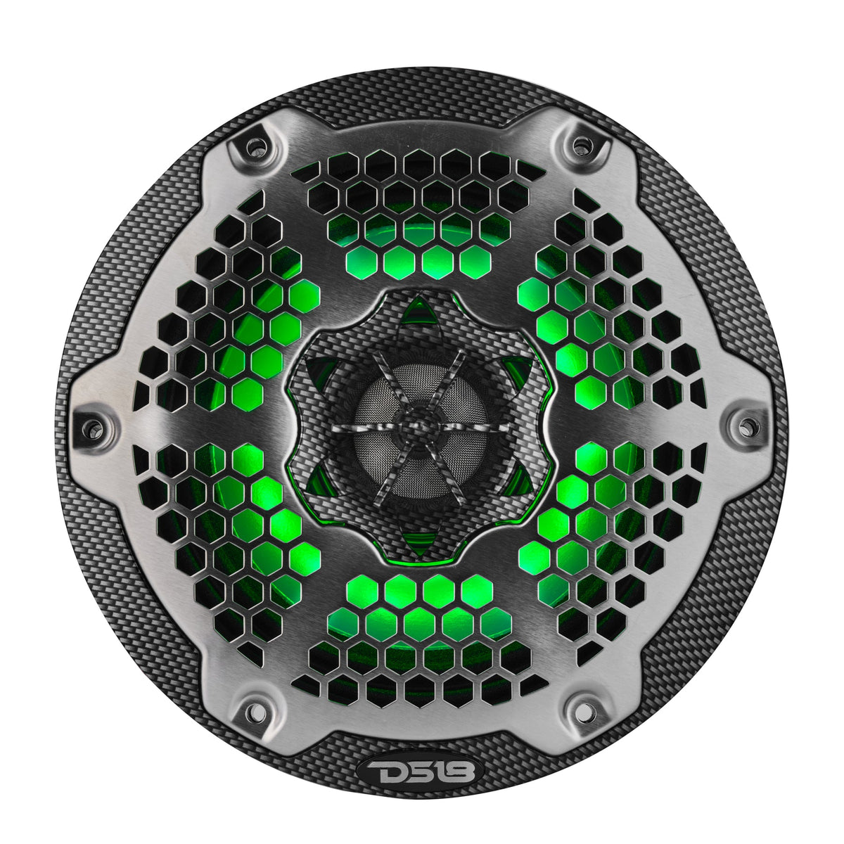 DS18 CF-6MD Bocinas marinas 6.5 pulgadas 2 vías RGB IP65 fibra de carbono - CF-6MD - imagen oficial 6