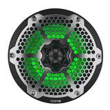 DS18 NXL-8MD/BK Bocinas marinas 8 pulgadas 2 vías color negro mate con LED RGB - NXL-8MD - imagen oficial 6