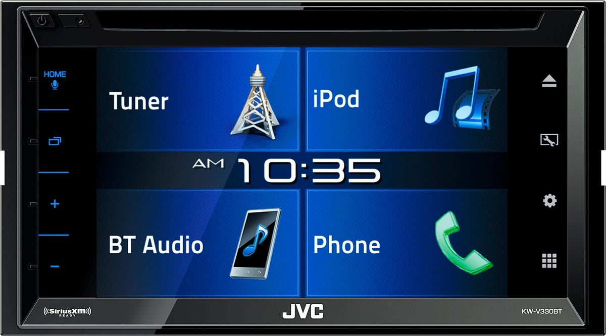 JVC KW-V330BT pantalla DVD Bluetooth 6.2 pulgadas — KW-V330BT — imagen exacta verificada