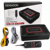 KENWOOD KSC-PSW7EQ Subwoofer Amplificado Compacto de 8" 160W