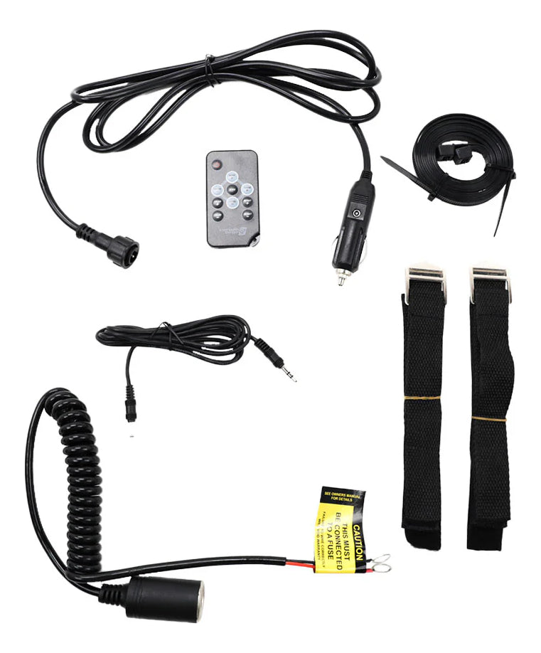 Bocina Amplificada Para Moto Cerwin Vega UTV65LED+ Toallitas