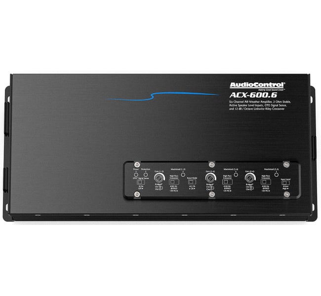 AudioControl ACX600.6 amplificador 6 canales resistente al agua IPX6 - ACX600.6 - imagen producto 7