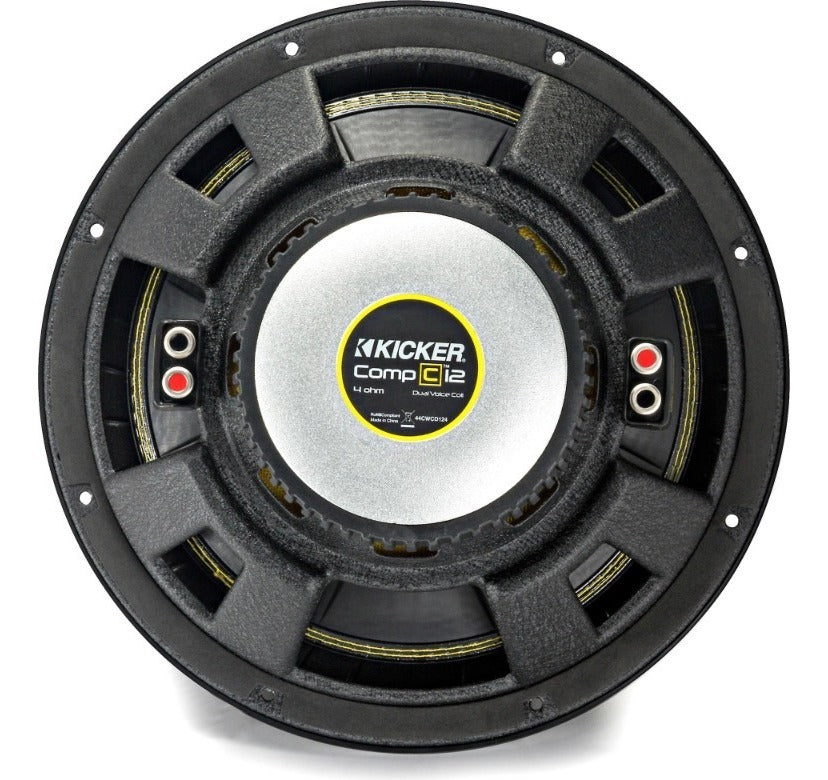 Subwoofer Kicker 12 Pulgadas 50CWCD124 + Toallitas Gratis