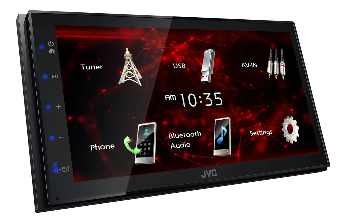 JVC KW-M180BT Autoestéreo 6.8″ Táctil | Bluetooth, Apple CarPlay y Android Auto