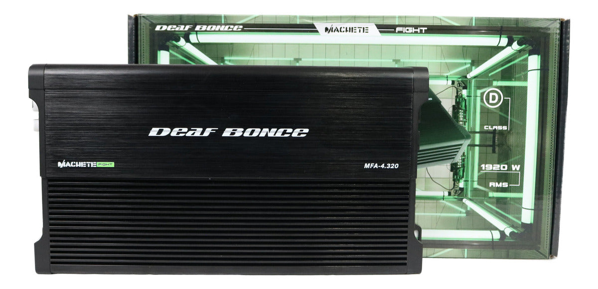 Amplificador Deaf Bonce Machete MFA-4.320 | 4 Canales 960 Watts