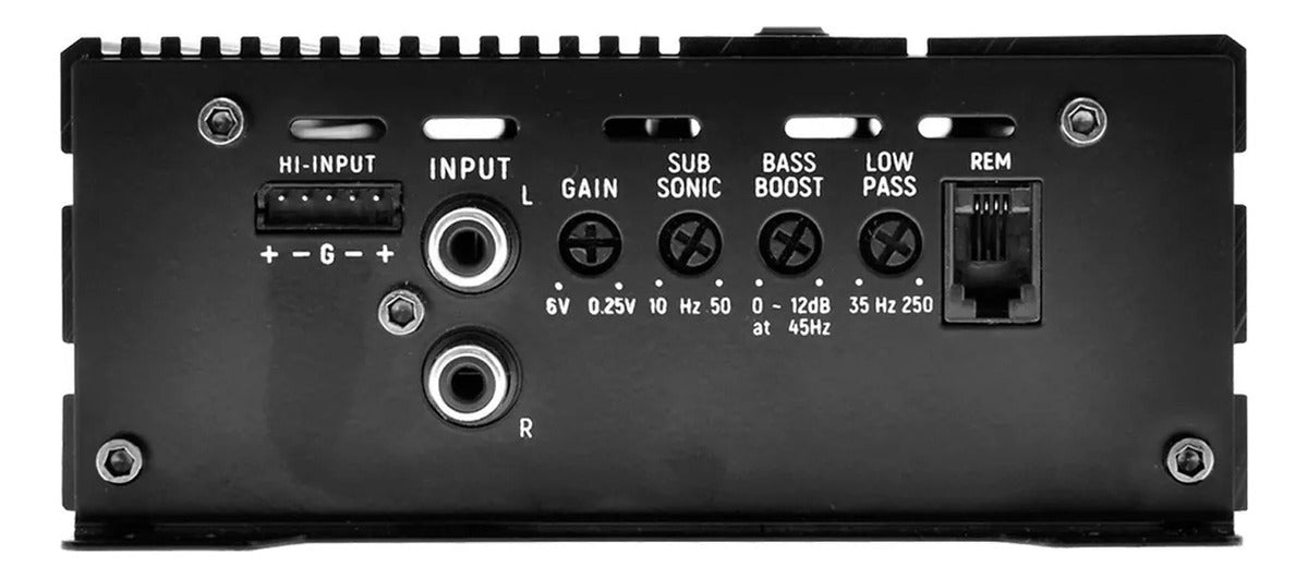 Amplificador Rock Series RKS-R1400.1DM 2900W Máx Clase D Monocanal