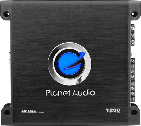 Planet Audio AC1200.4 amplificador de 4 canales clase AB — imagen exacta AC1200.4