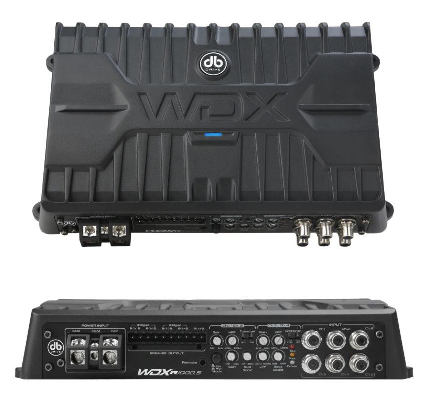 dB Drive WDX-R1000.5 Amplificador Clase D de 5 canales - WDX-R1000 - imagen oficial 4