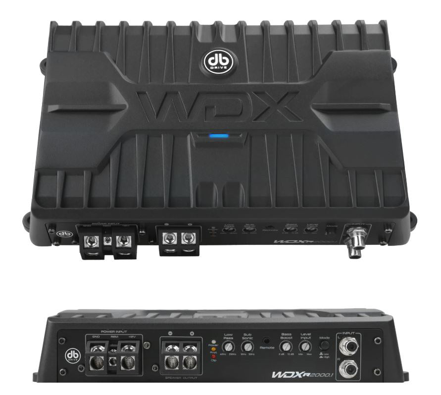 dB Drive WDX-R2000.1 amplificador monoblock Clase D — imagen oficial 4