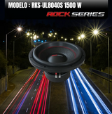 Subwoofer 8″ Rock Series RKS-UL804OS - 1500W Máx + Regalo