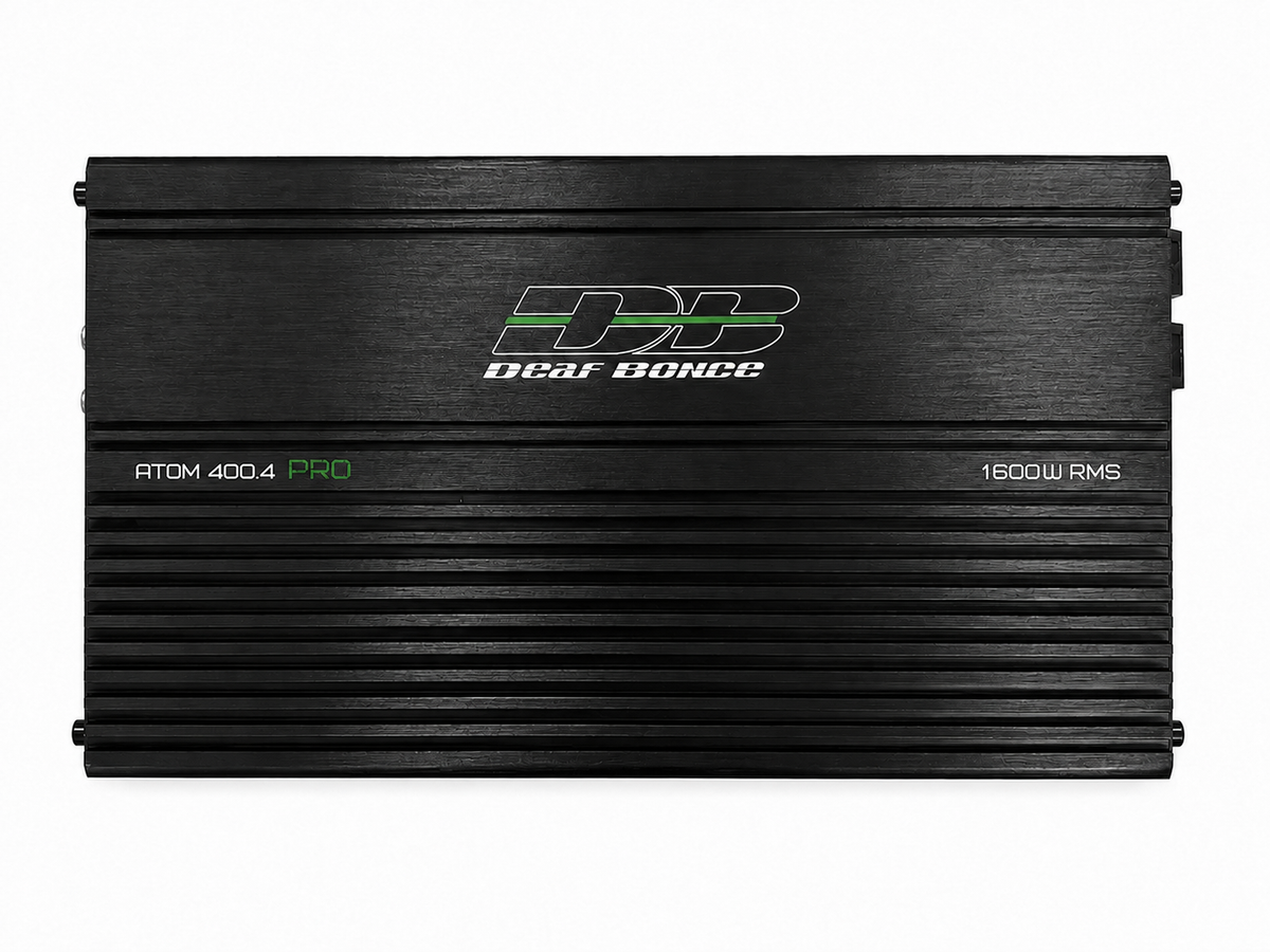 Deaf Bonce ATOM-400.4 PRO amplificador 4 canales 400 W RMS - ATOM-400 - imagen oficial 1