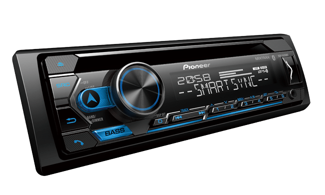 Pioneer DEH-S4250BT Autoestéreo 1-DIN con Bluetooth y CD - DEH-S4250BT - imagen oficial 1