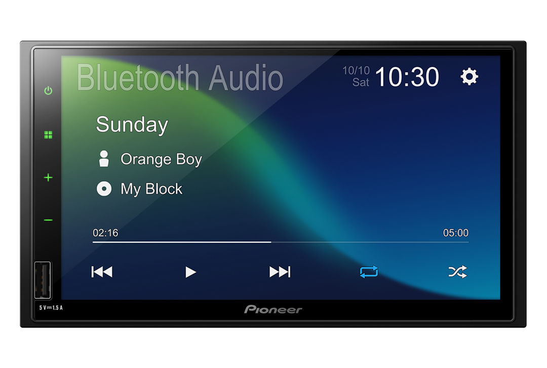 Pioneer DMH-A375BT Receptor de Multimedia 2-DIN 7″ Capacitiva - DMH-A375BT - imagen oficial 2